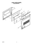 Diagram for 05 - Oven Door, Optional