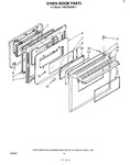 Diagram for 05 - Oven Door , Literature And Optional