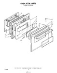 Diagram for 05 - Oven Door , Literature And Optional