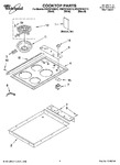 Diagram for 01 - Cooktop Parts