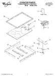 Diagram for 01 - Cooktop Parts