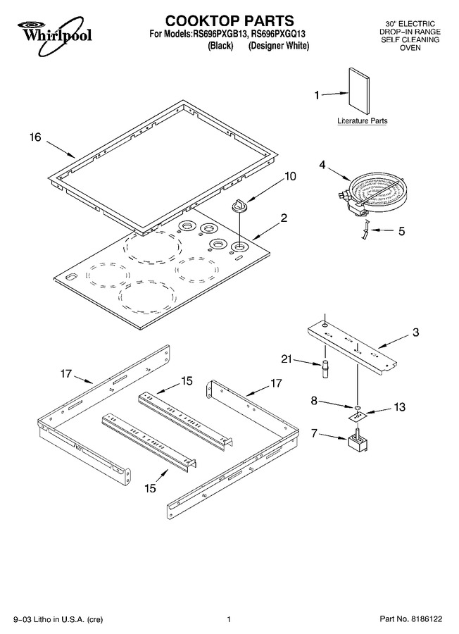 Diagram for RS696PXGQ13