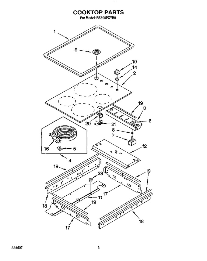 Diagram for RS696PXYB0