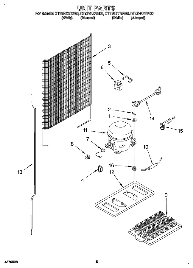 Diagram for RT12VKXDW00