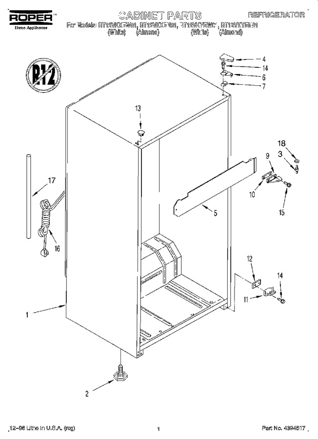Diagram for RT12VKXEN01
