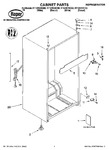 Diagram for 01 - Cabinet Parts