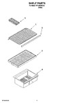 Diagram for 05 - Shelf Parts, Optional Parts (not Included)