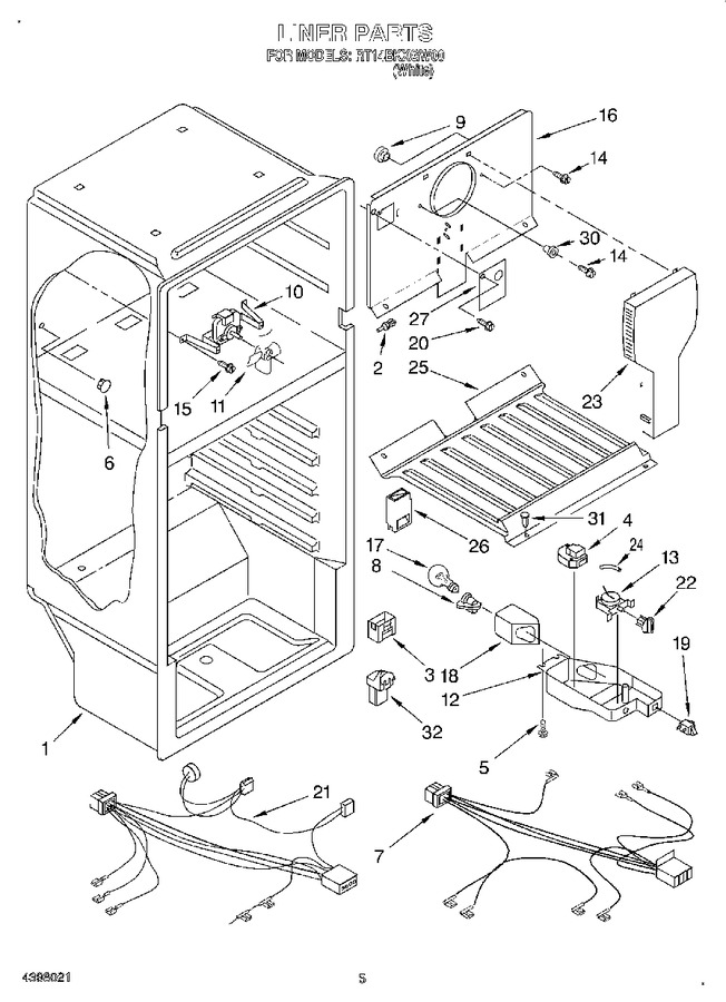 Diagram for RT14BKXGW00