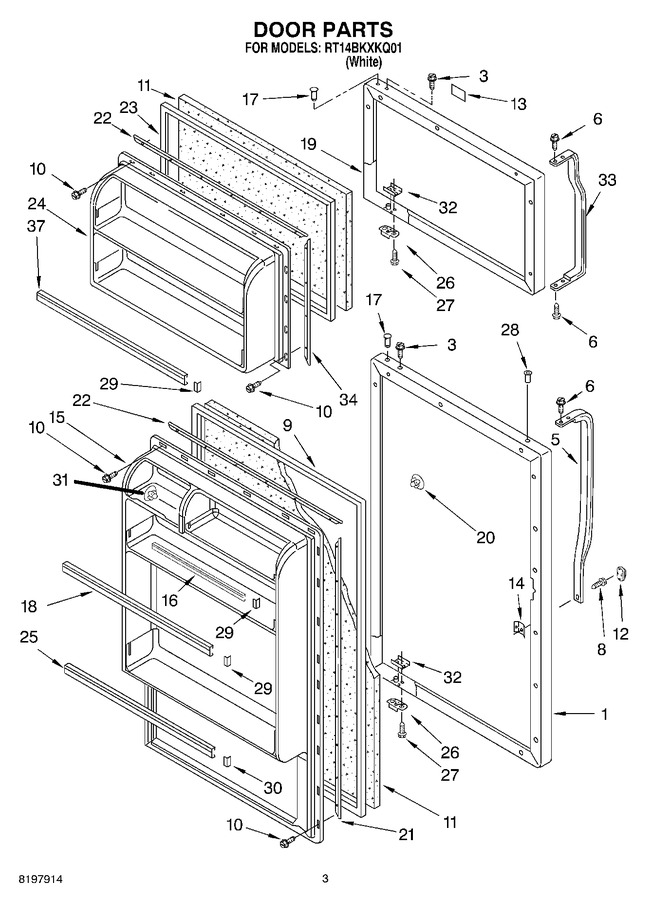 Diagram for RT14BKXKQ01