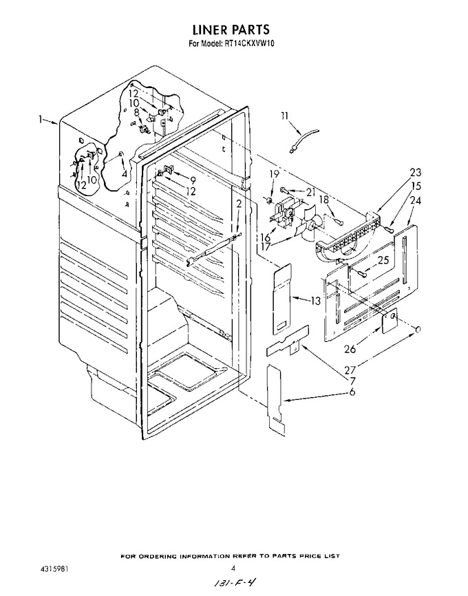 Diagram for RT14CKXVW10