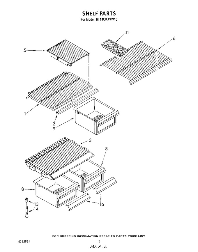 Diagram for RT14CKXVW10