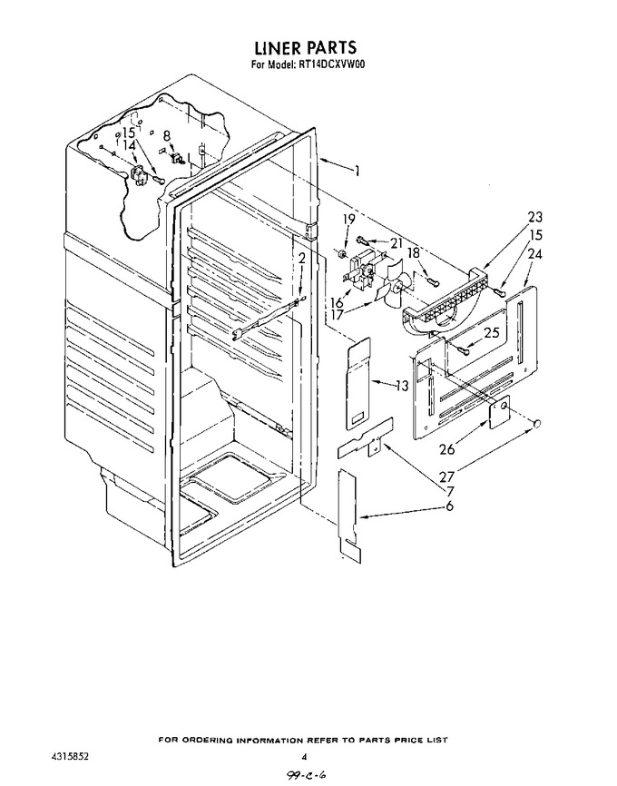 Diagram for RT14DCXVW00
