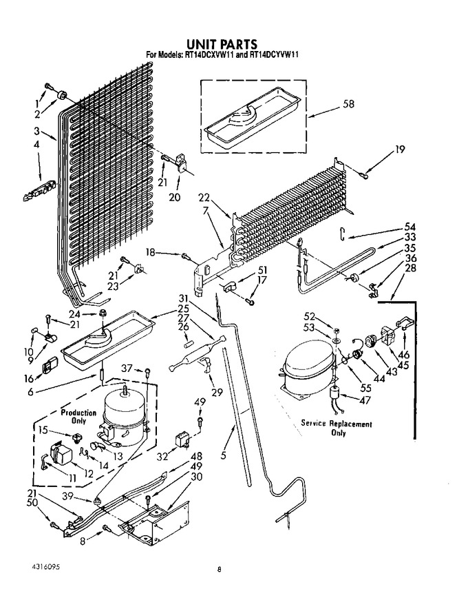 Diagram for RT14DCXVW11