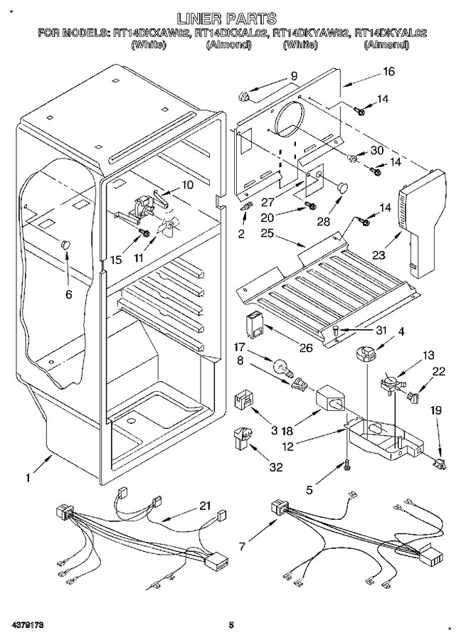 Diagram for RT14DKXAW02