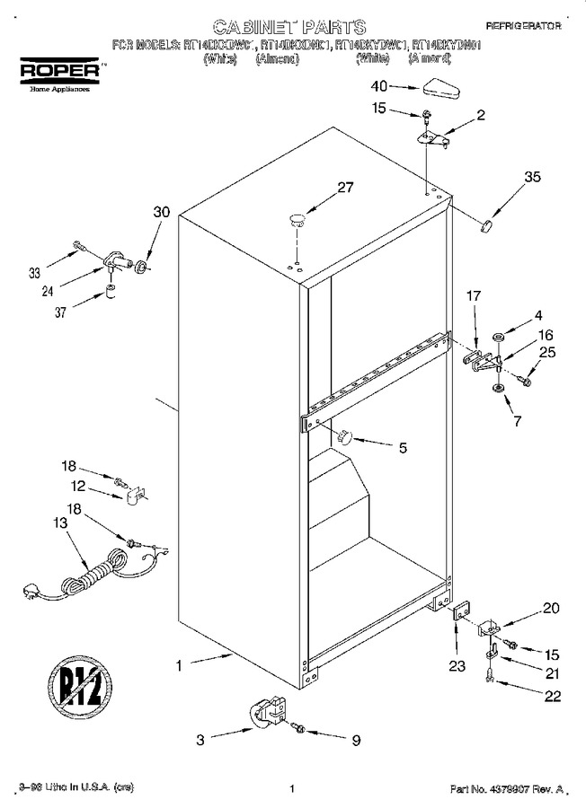 Diagram for RT14DKYDN01