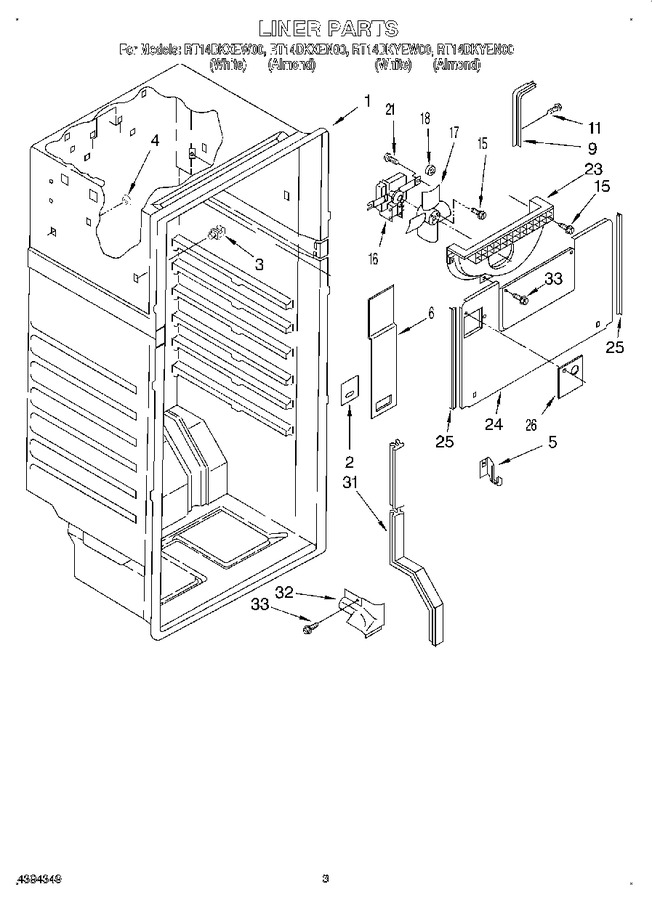 Diagram for RT14DKYEW00