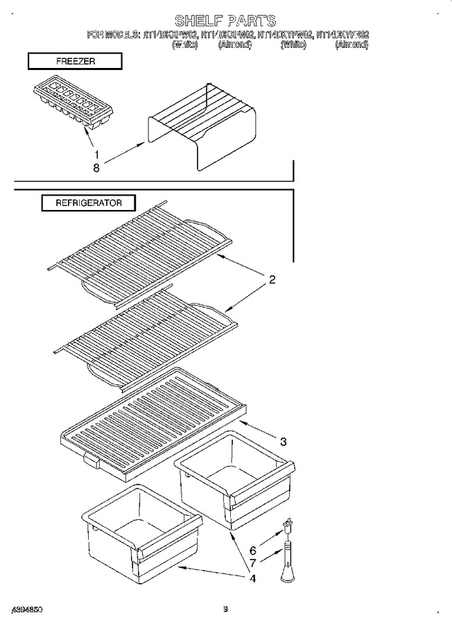 Diagram for RT14DKYFW02