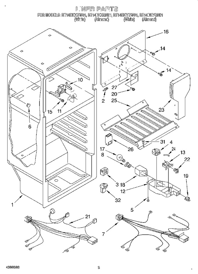 Diagram for RT14DKXGW01