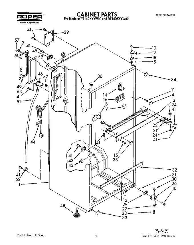 Diagram for RT14DKXYW00