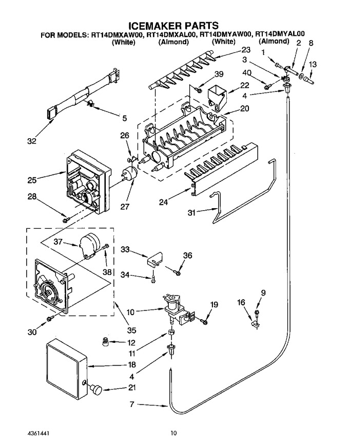 Diagram for RT14DMXAL00