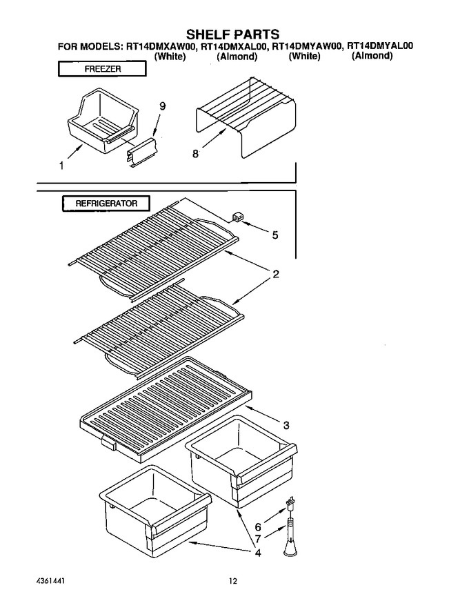 Diagram for RT14DMXAL00