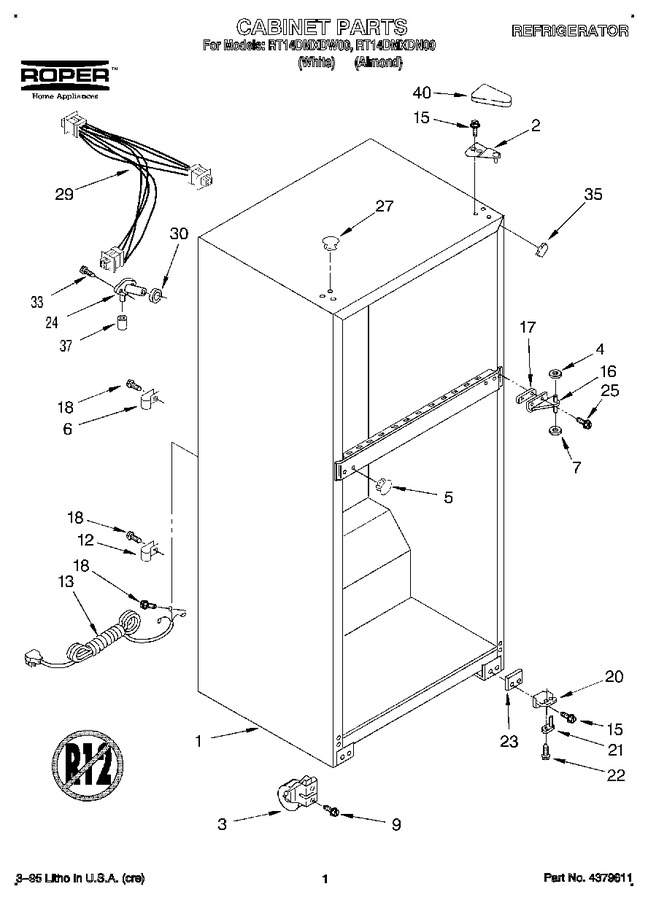 Diagram for RT14DMXDN00