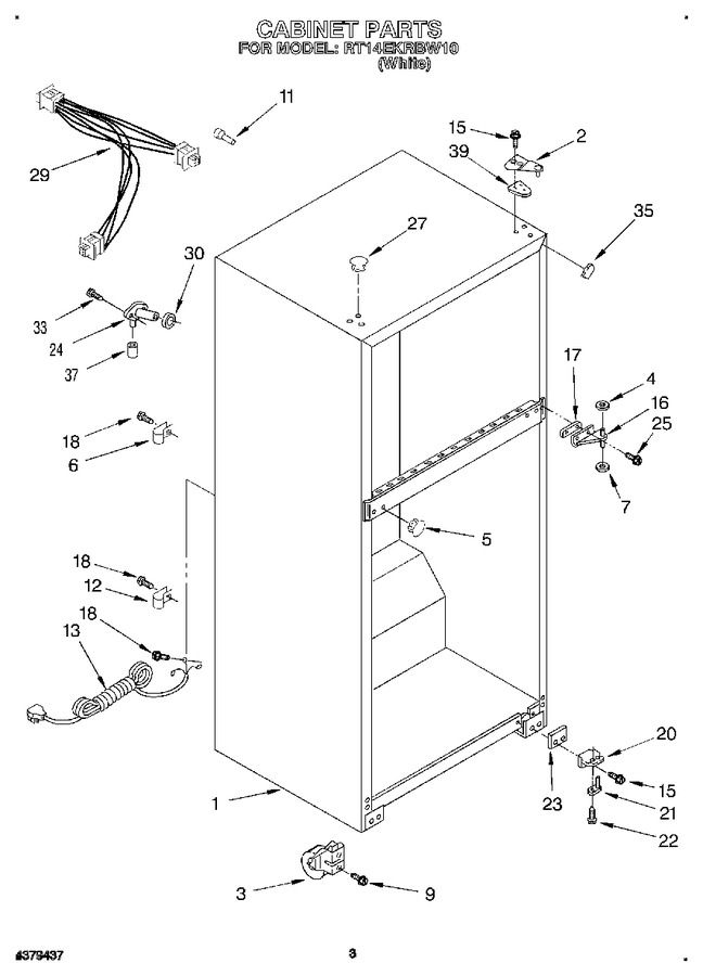 Diagram for RT14EKRBW10