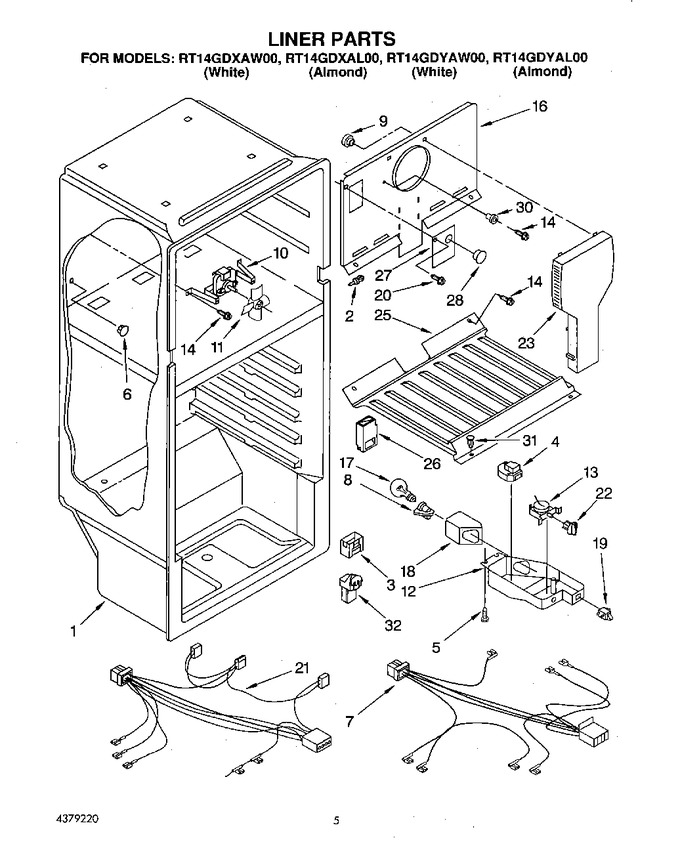 Diagram for RT14GDXAL00