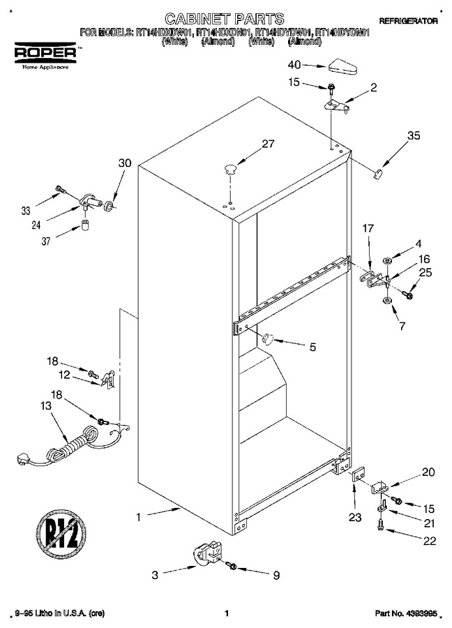 Diagram for RT14HDXDN01