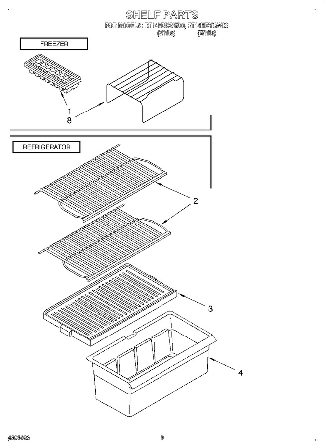 Diagram for RT14HDXGW00