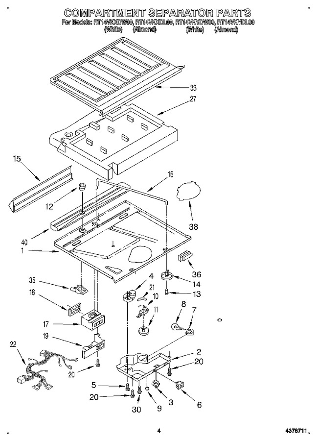 Diagram for RT14VKYDW00
