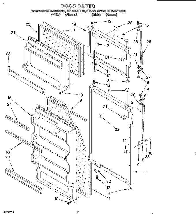 Diagram for RT14VKYDW00