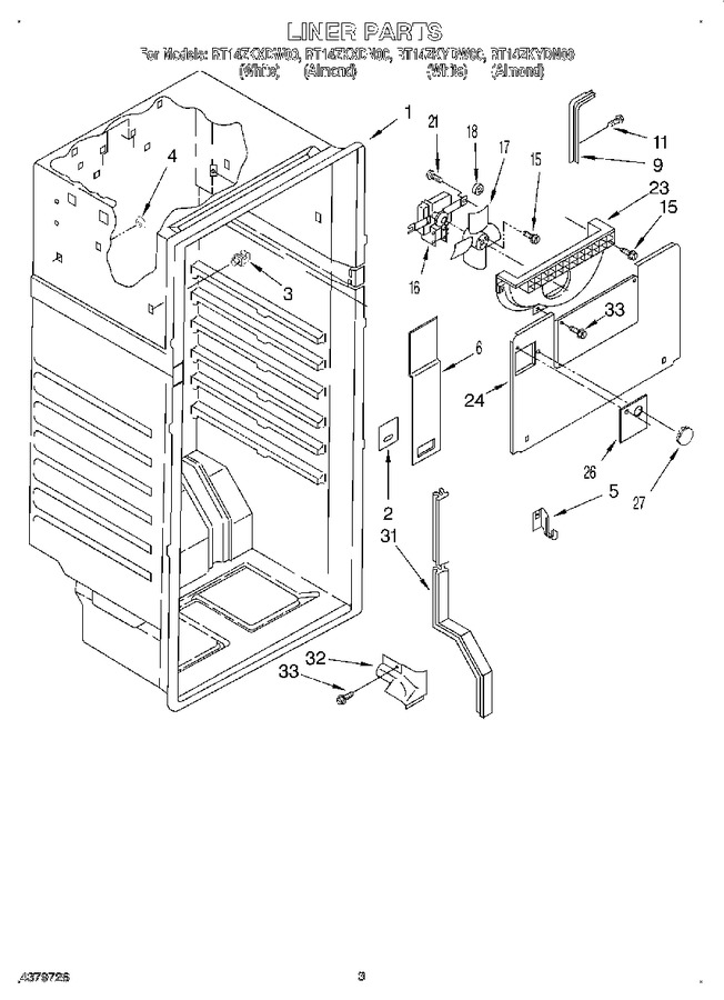 Diagram for RT14ZKYDW00