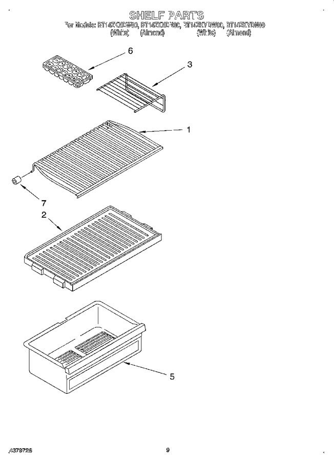 Diagram for RT14ZKYDW00
