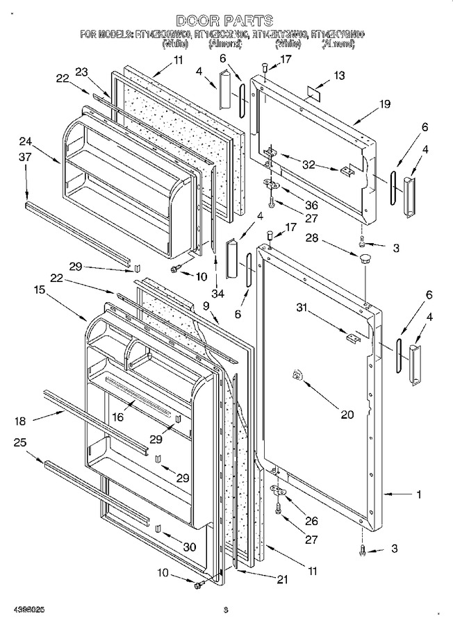 Diagram for RT14ZKXGW00