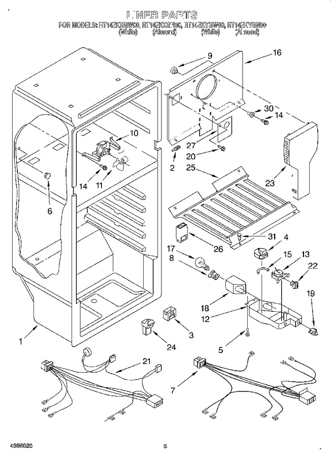 Diagram for RT14ZKXGW00