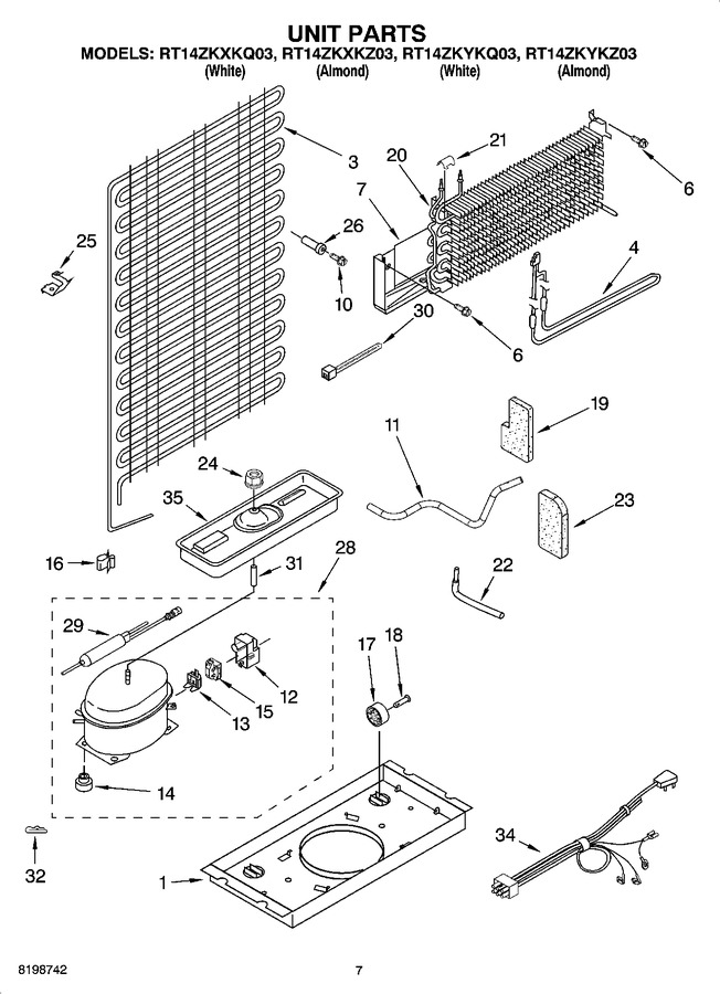 Diagram for RT14ZKXKQ03