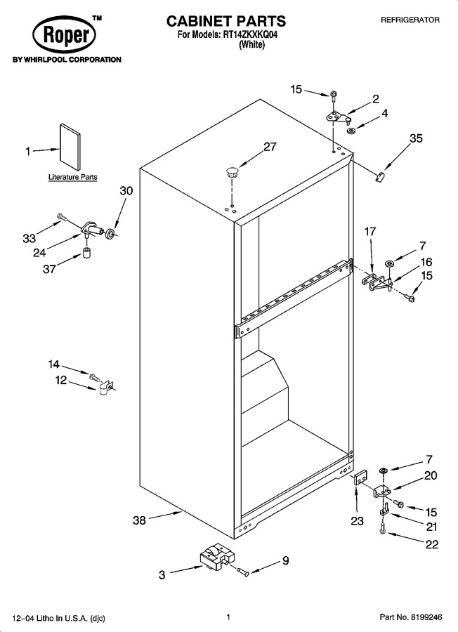 Diagram for RT14ZKXKQ04