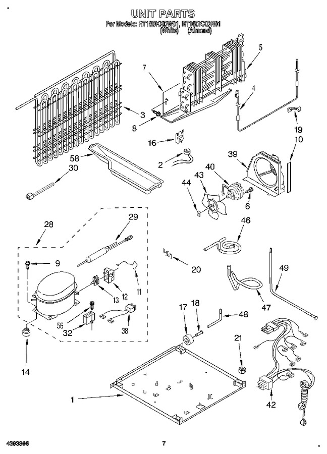 Diagram for RT16DKXDW01