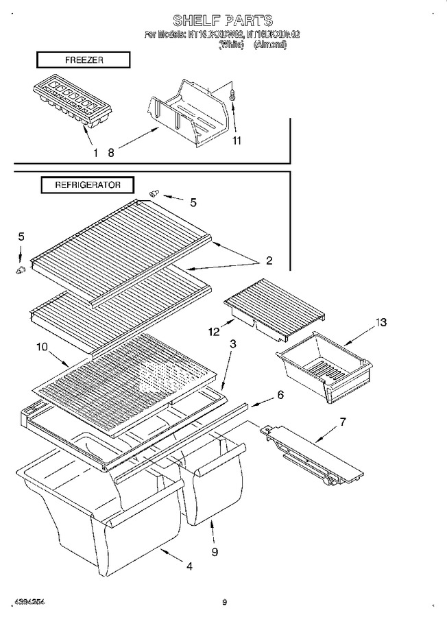 Diagram for RT16DKXDW02