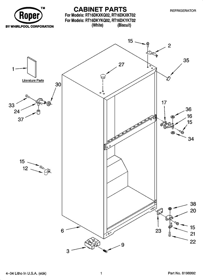 Diagram for RT16DKXKT02