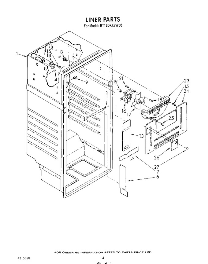 Diagram for RT16DKXVW00