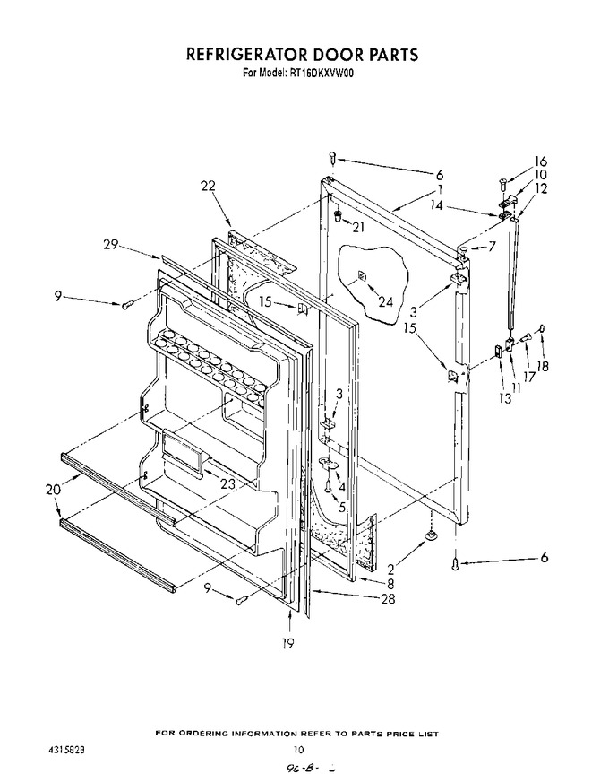 Diagram for RT16DKXVW00