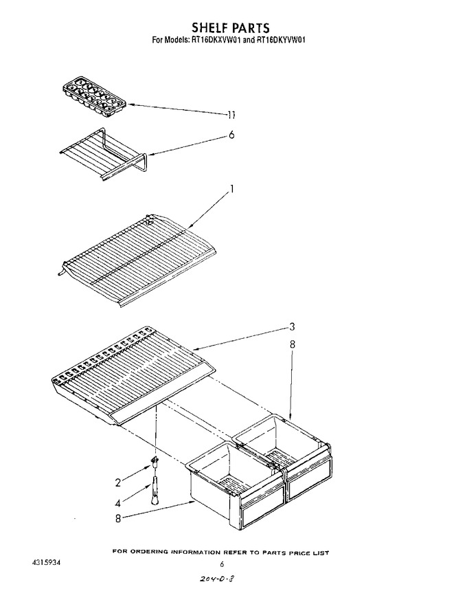 Diagram for RT16DKXVW01