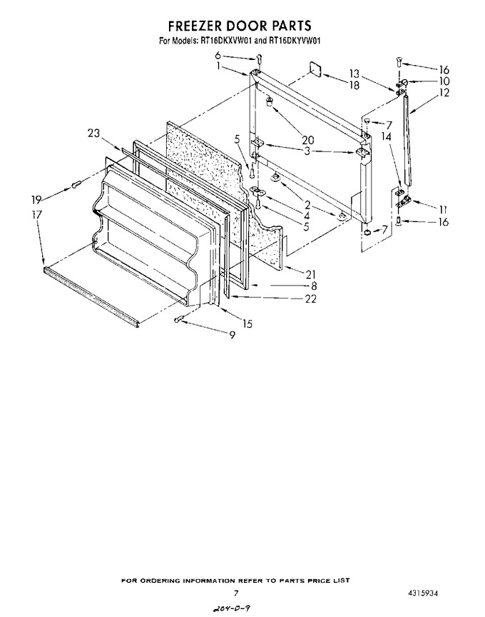 Diagram for RT16DKXVW01