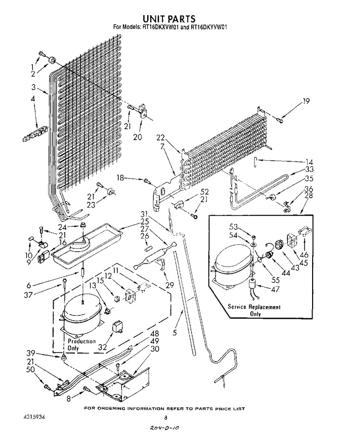 Diagram for RT16DKXVW01