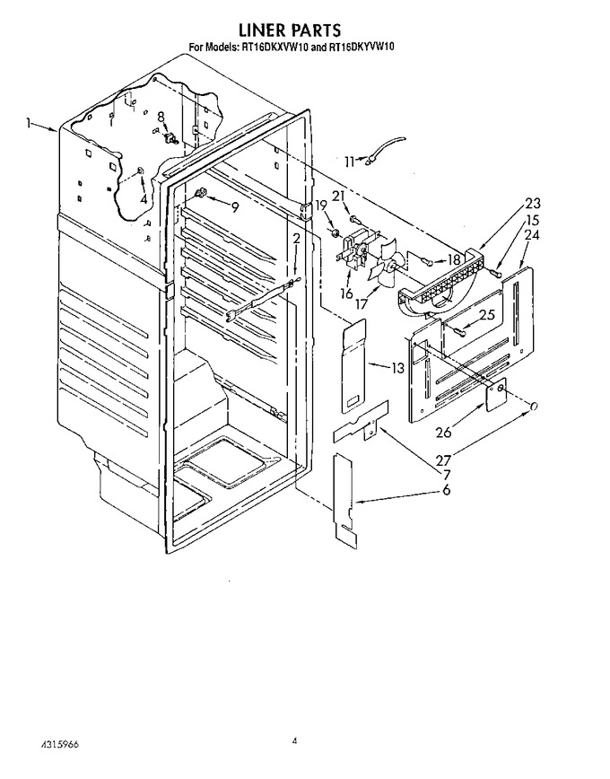 Diagram for RT16DKXVG10