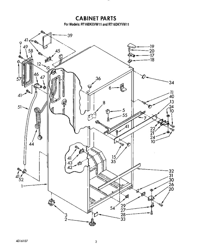Diagram for RT16DKXVG11