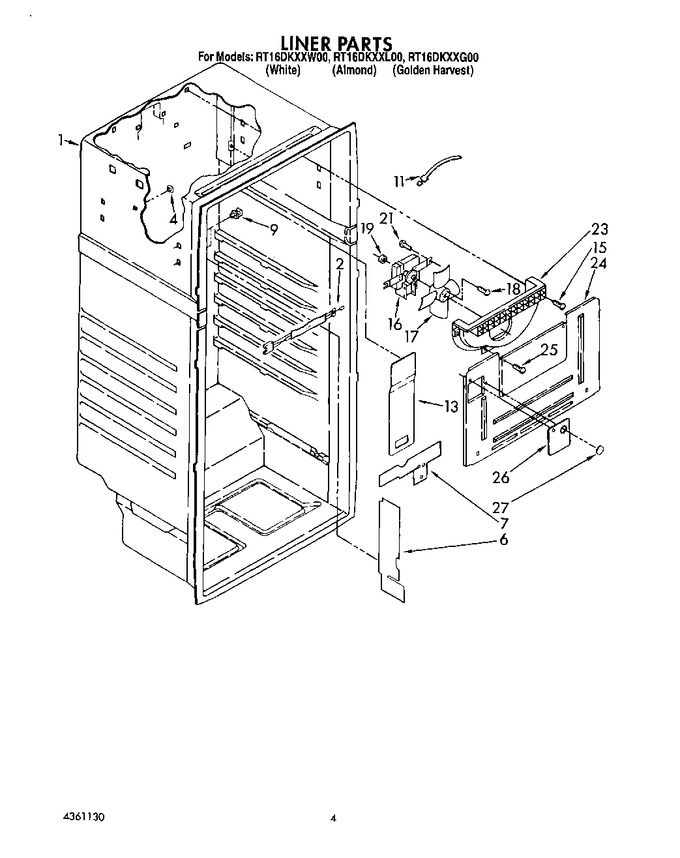 Diagram for RT16DKXXG00