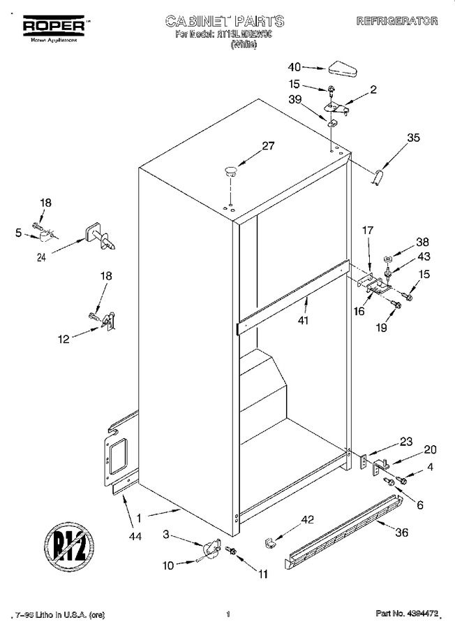 Diagram for RT16LMXEW00